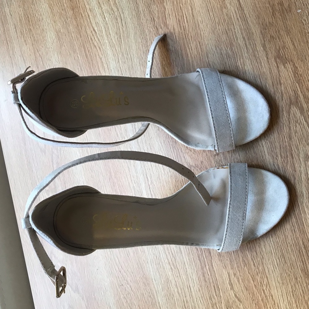 Cute strap heels